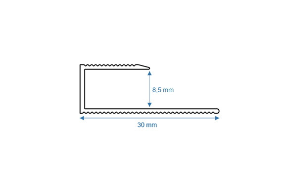 Parquet / Laminate Profiles 3001